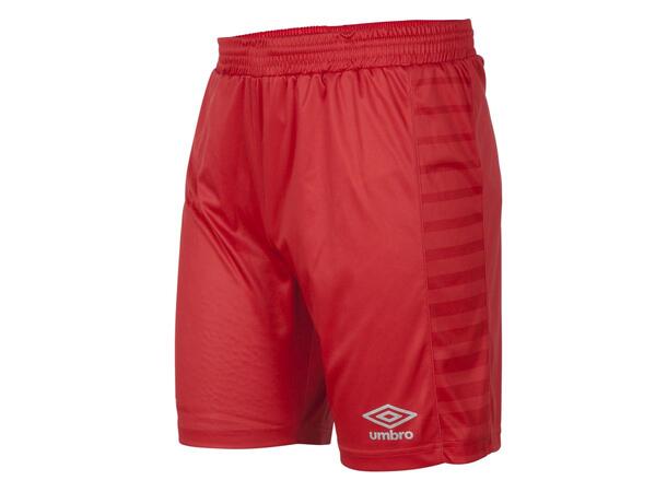 UMBRO Sublime Shorts jr Rød 128 Sublimert teknisk spillershorts 